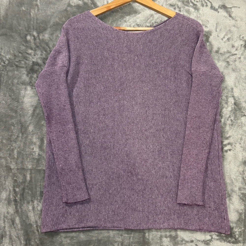 Philosophy Republic Clothing Sweater Women S Lilac Minimalist Casual Office Cozy